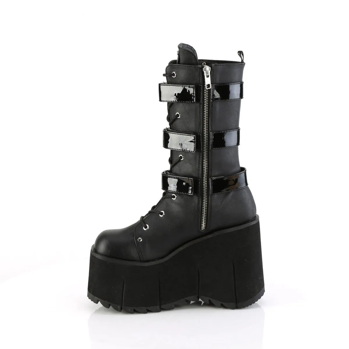 4 Inch Platform KERA-110 Black Pu