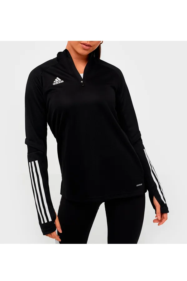 Adidas Women Condivo 1/4 Zip Black