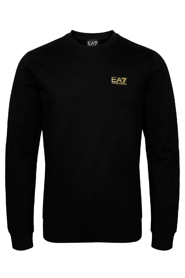 Armani EA7 ID Logo Sweatshirt Gold