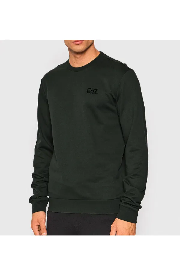 Armani EA7 ID Logo Sweatshirt Green