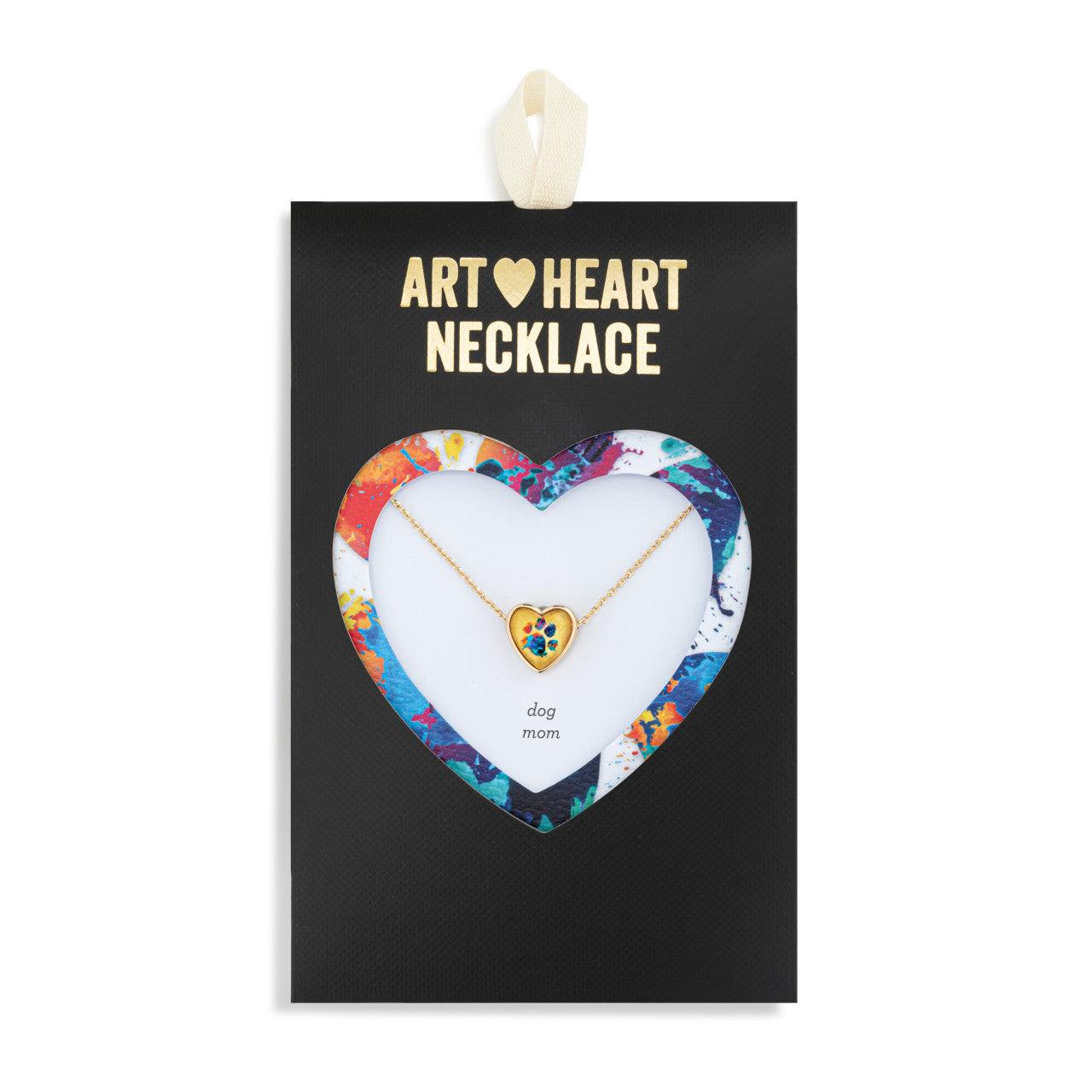 Art Heart Necklace