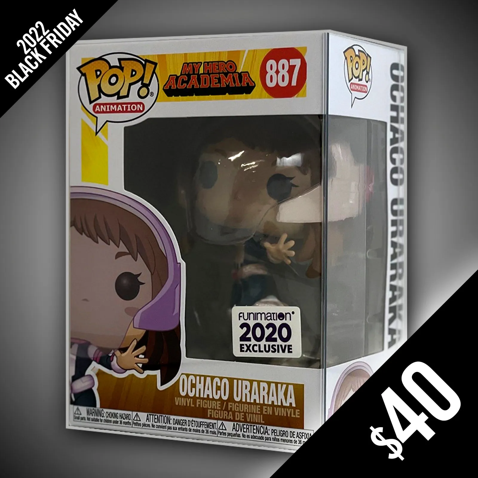 BLACK FRIDAY 2022 SPECIAL: MHA: Chaco Uraraka #887 (Funimation 2020)