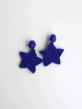 Blue Star Earrings - Michelle McDowell