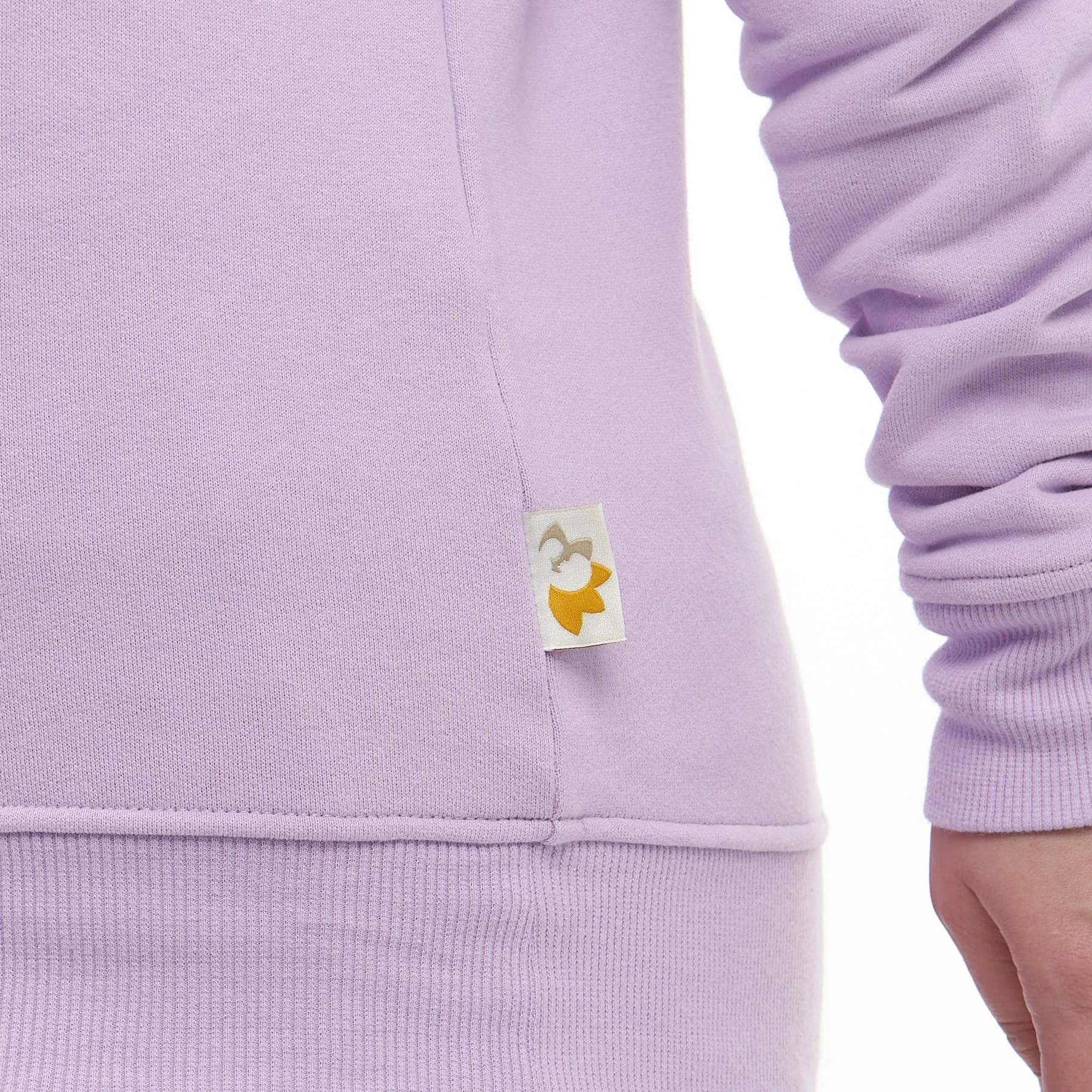 BOO(bies) Nursing Sweatshirt With TwinZip – Badge-Style Embroidery