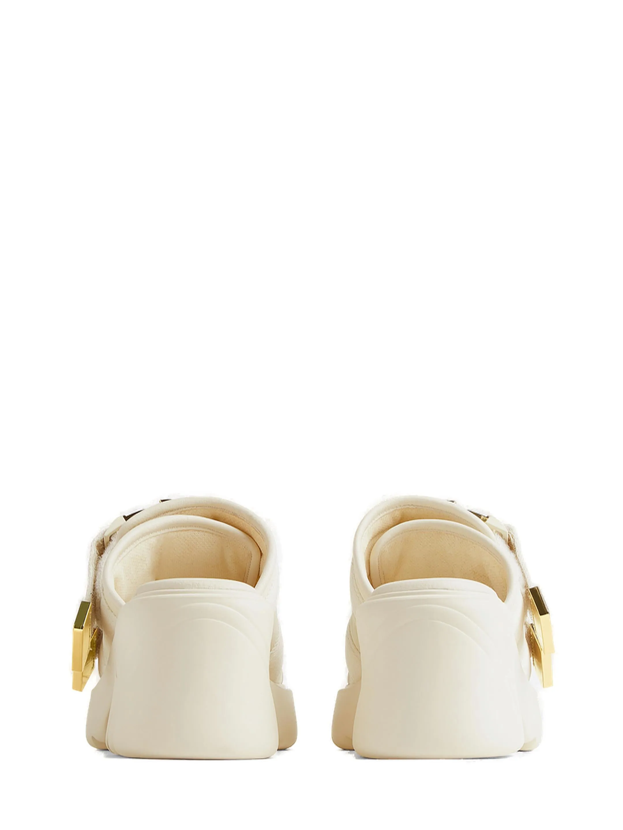 Bottega Veneta Chunky Heeled Sandals