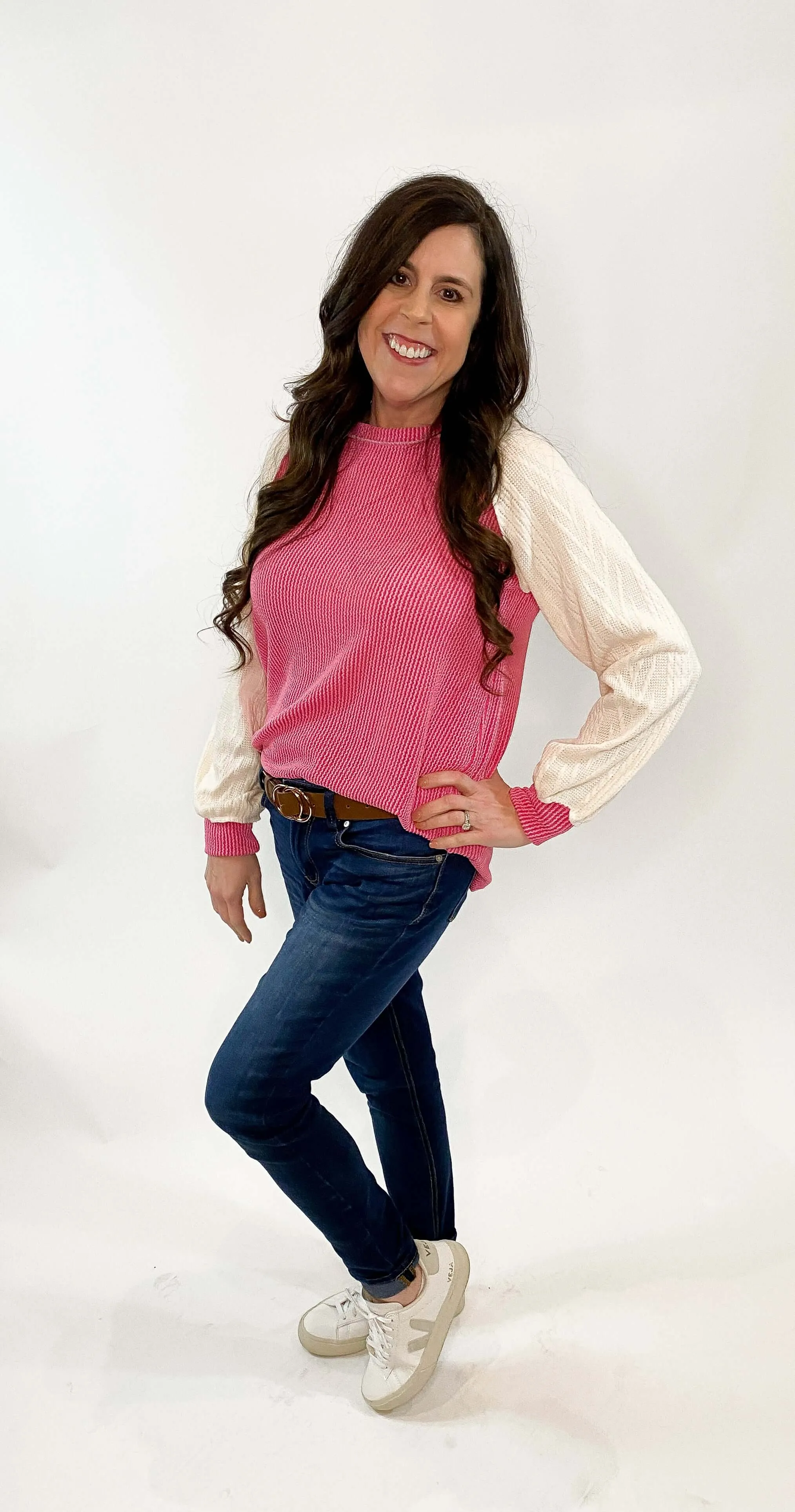 Bubble Gum Pink Cozy Top