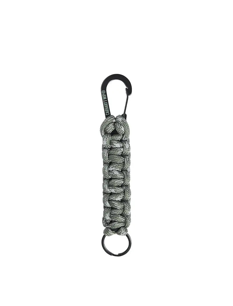 Carhartt WIP Tour Cord Keychain Smoke Green / Reflective