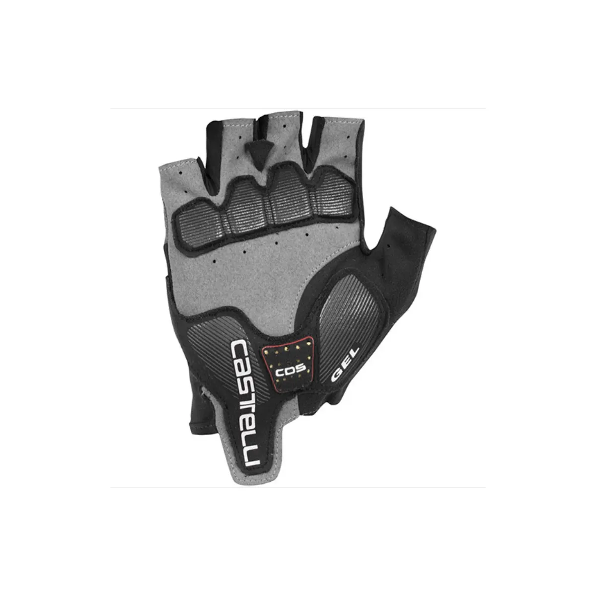 Castelli Arenberg Gel 2 Rosso Corsa Short Gloves Black White