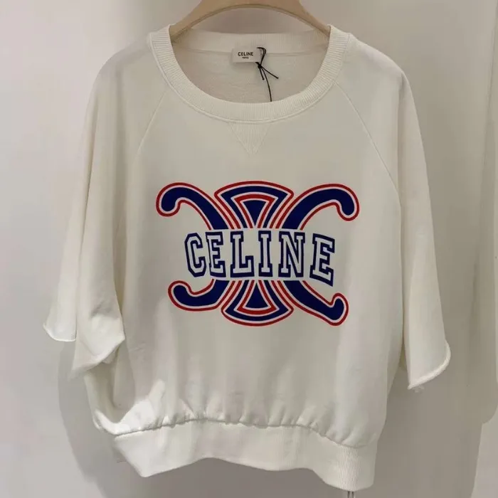 CELINE  |Celine triomphe sweatshirt in cotton fleece