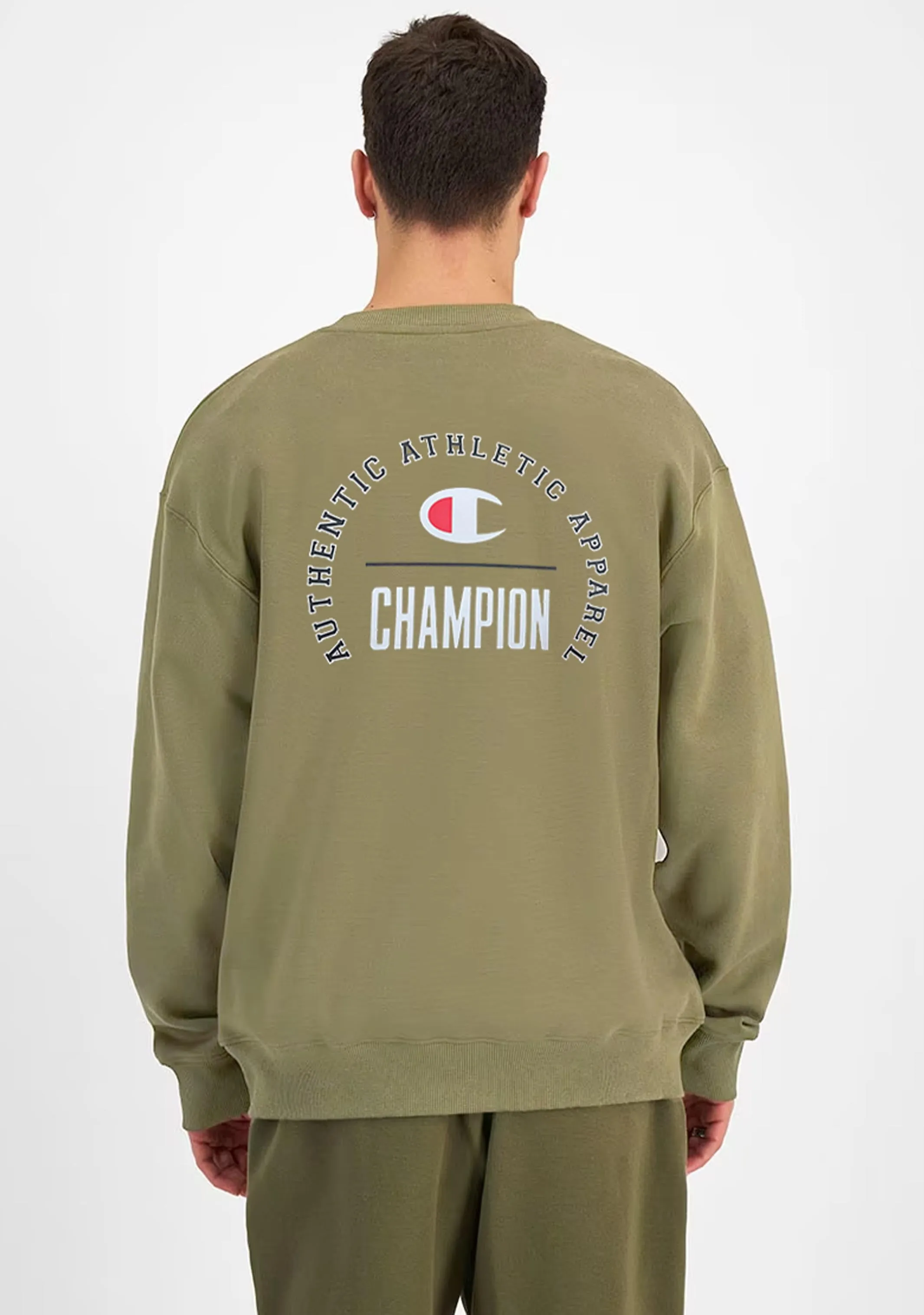 Champion Mens SPS Graphic Print Crew <br> AUURN OEP