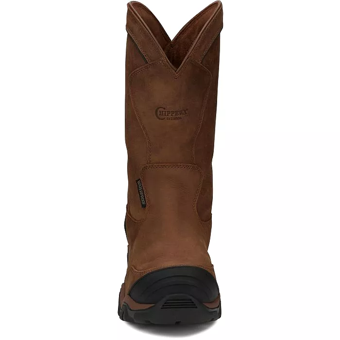 Chippewa Men's Cross Terrain 12 Comp Toe WP Pull-On Work Boot- AE5023