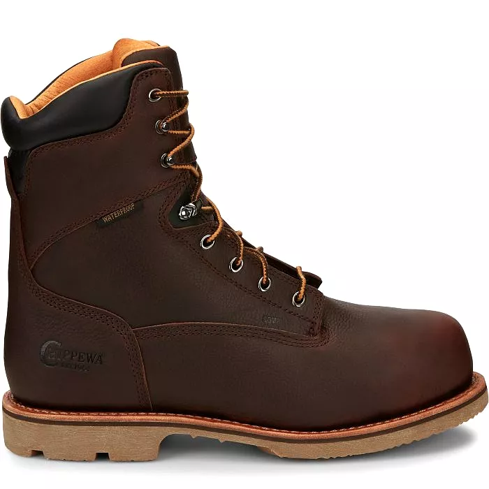 Chippewa Men's Serious+ 8 Comp Toe WP Metguard PR Lace-Up Work Boot - 72311