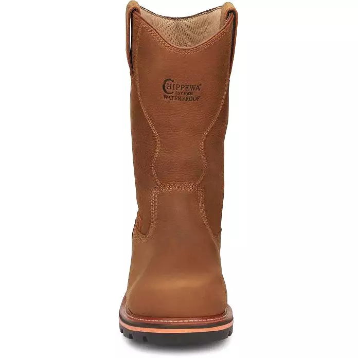 Chippewa Men's Thunderstruck 11 WP Nano Comp Toe Work Boot -Tan- TH1041