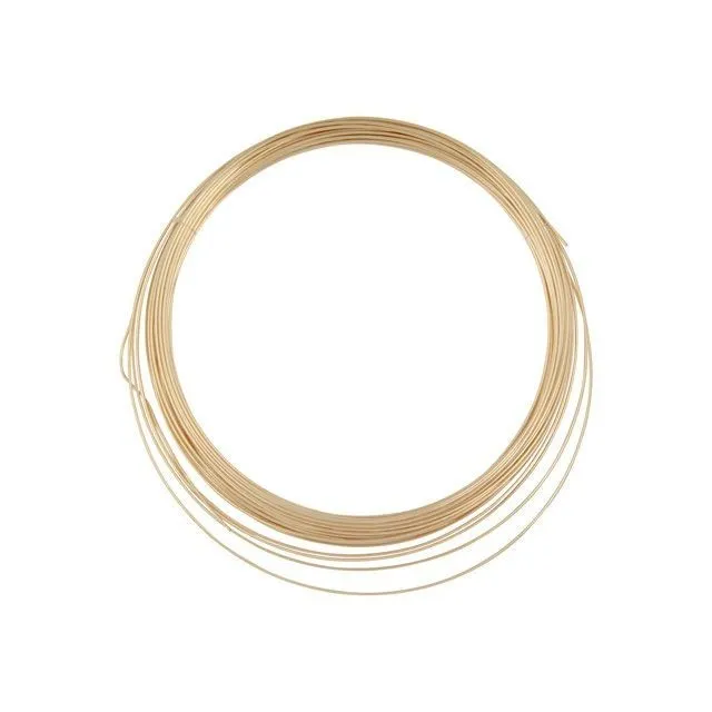 Craft Wire, Round 22 Gauge Half Hard, Gold Filled (1 Troy Ounce)