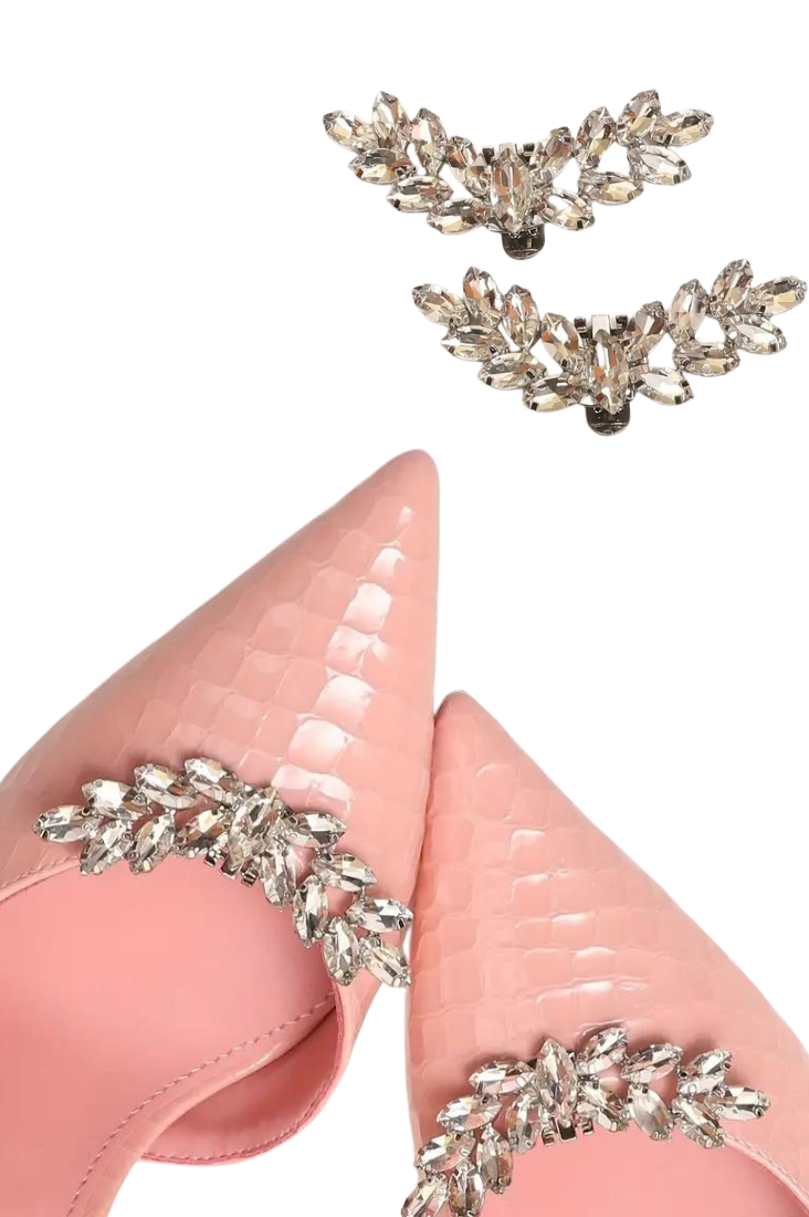 Crystal Shoe Clips