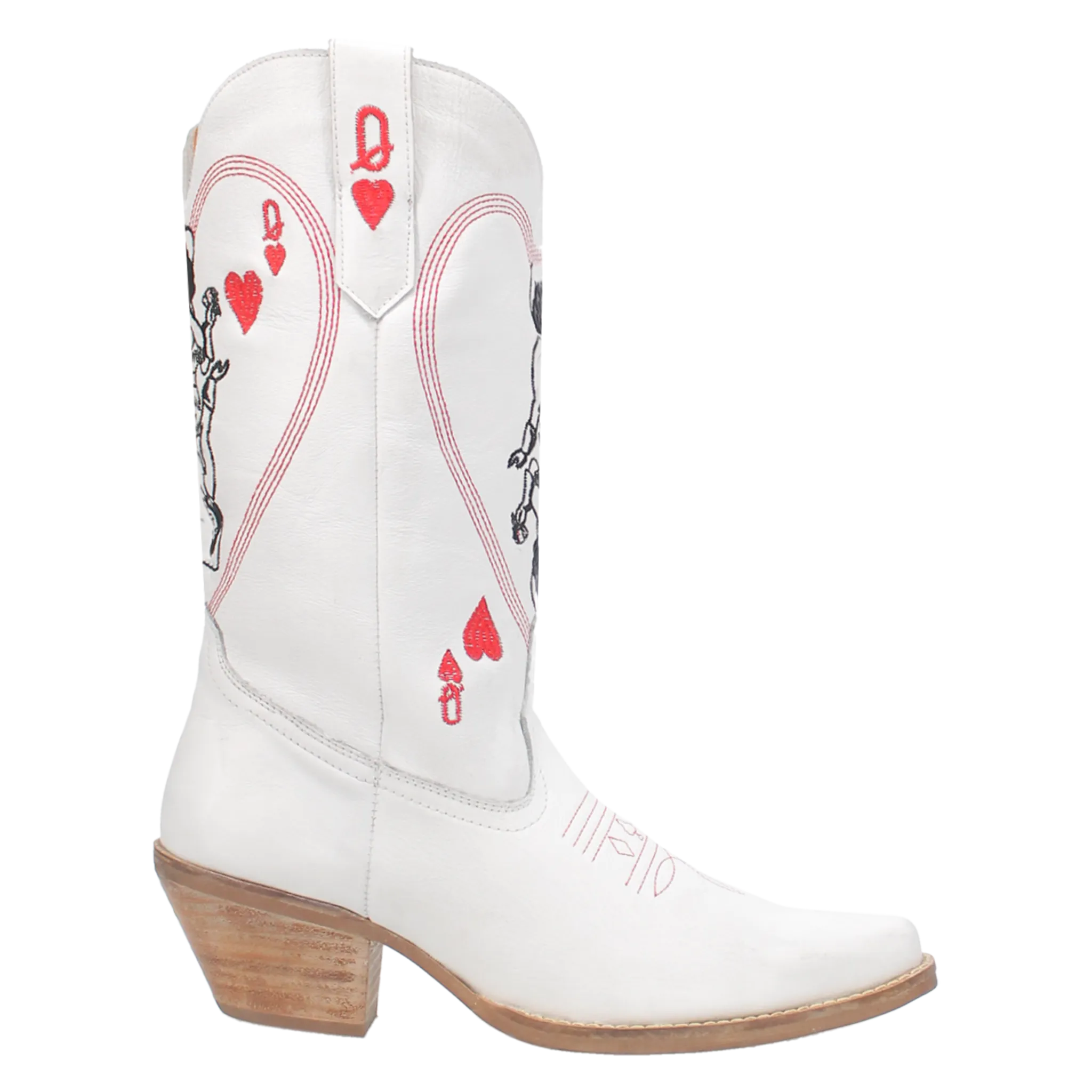 Dingo by Dan Post Queen A Hearts White DI174