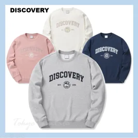 Discovery EXPEDITION  |Logo Unisex Cotton Street Style Sweatshirts