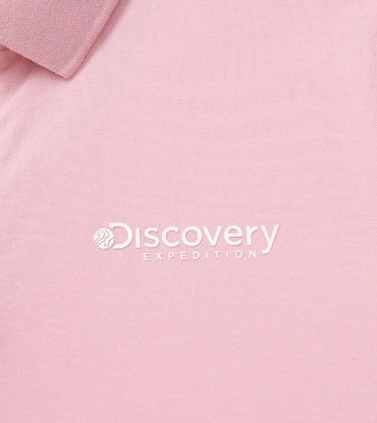 Discovery EXPEDITION  |Street Style Cotton Logo Polos