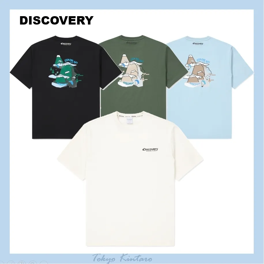 Discovery EXPEDITION  |Unisex Street Style Cotton Logo T-Shirts