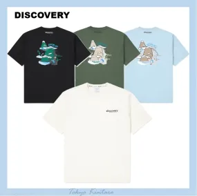 Discovery EXPEDITION  |Unisex Street Style Cotton Logo T-Shirts