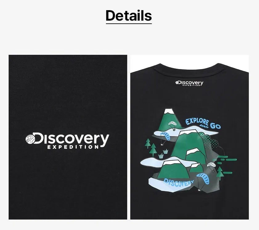 Discovery EXPEDITION  |Unisex Street Style Cotton Short Sleeves Logo T-Shirts