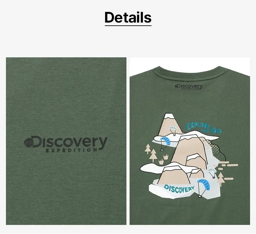 Discovery EXPEDITION  |Unisex Street Style Cotton Short Sleeves Logo T-Shirts