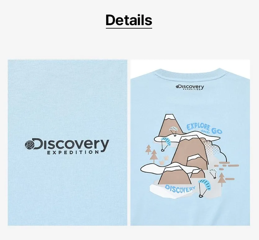 Discovery EXPEDITION  |Unisex Street Style Cotton Short Sleeves Logo T-Shirts