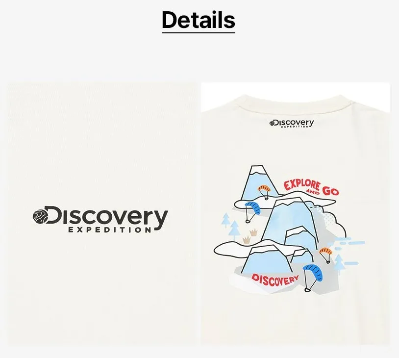 Discovery EXPEDITION  |Unisex Street Style Cotton Short Sleeves Logo T-Shirts