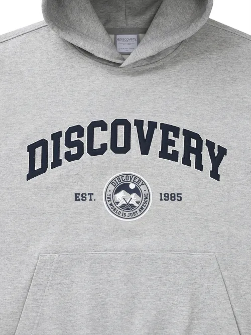 Discovery EXPEDITION  |Unisex Street Style Long Sleeves Plain Logo Hoodies