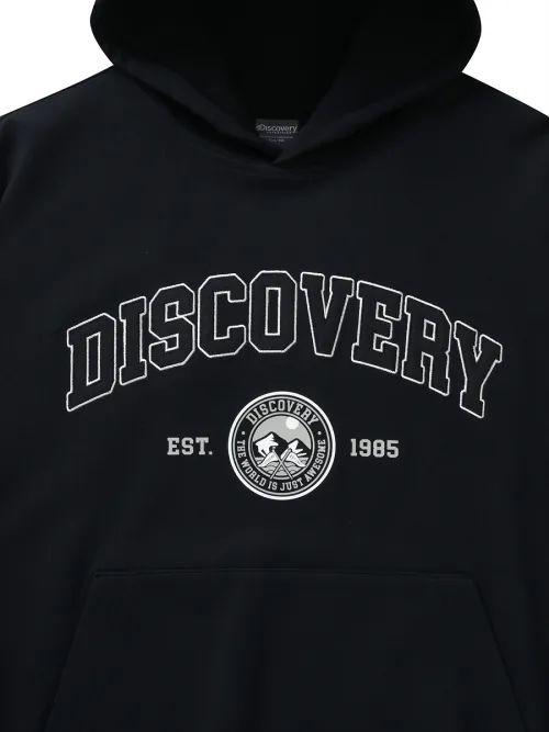 Discovery EXPEDITION  |Unisex Street Style Long Sleeves Plain Logo Hoodies