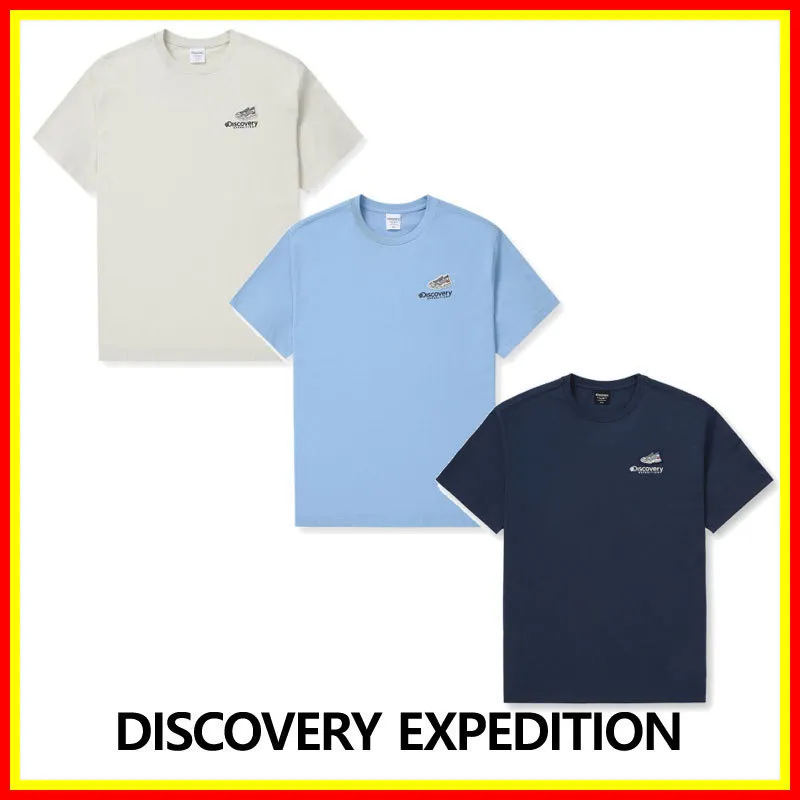 Discovery EXPEDITION  |Unisex Street Style Plain Short Sleeves Logo T-Shirts