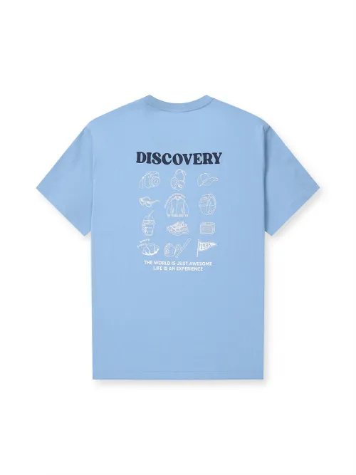 Discovery EXPEDITION  |Unisex Street Style Plain Short Sleeves Logo T-Shirts