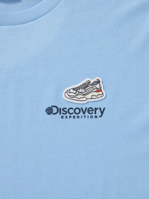 Discovery EXPEDITION  |Unisex Street Style Plain Short Sleeves Logo T-Shirts