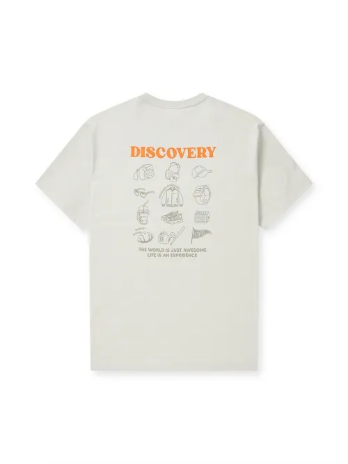 Discovery EXPEDITION  |Unisex Street Style Plain Short Sleeves Logo T-Shirts