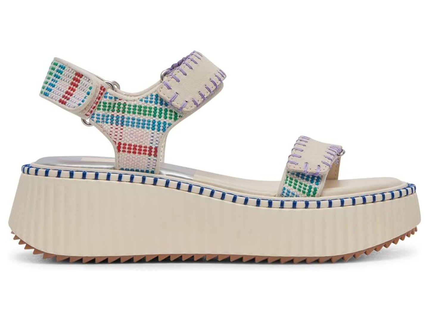 Dolce Vita: Debra in Ivory Multi Nubuck