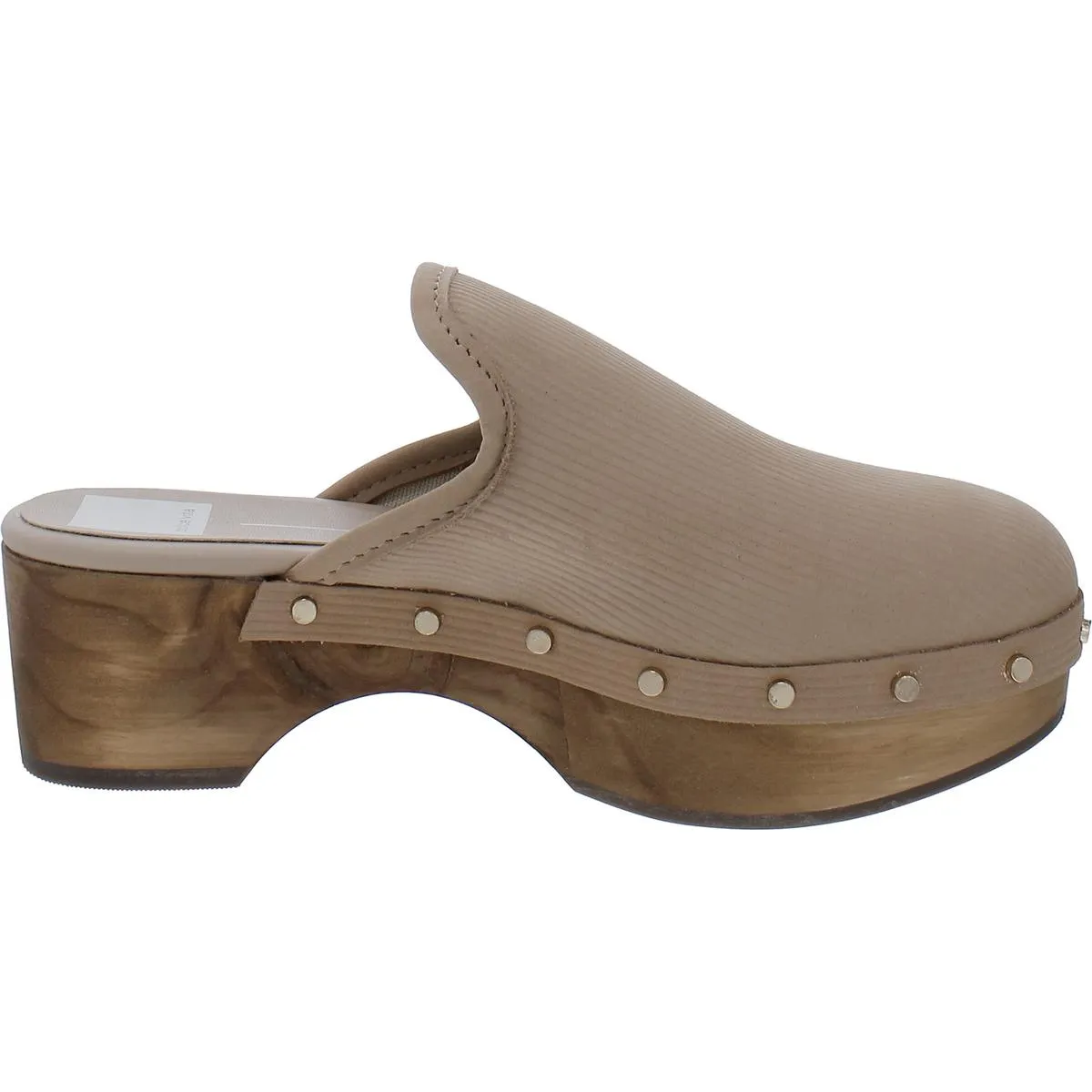 Dolce Vita Womens Suede Studded Clogs