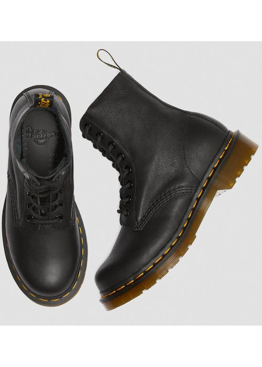 Dr. Martens 1460 Pascal Virginia Soft Leather Boots Black