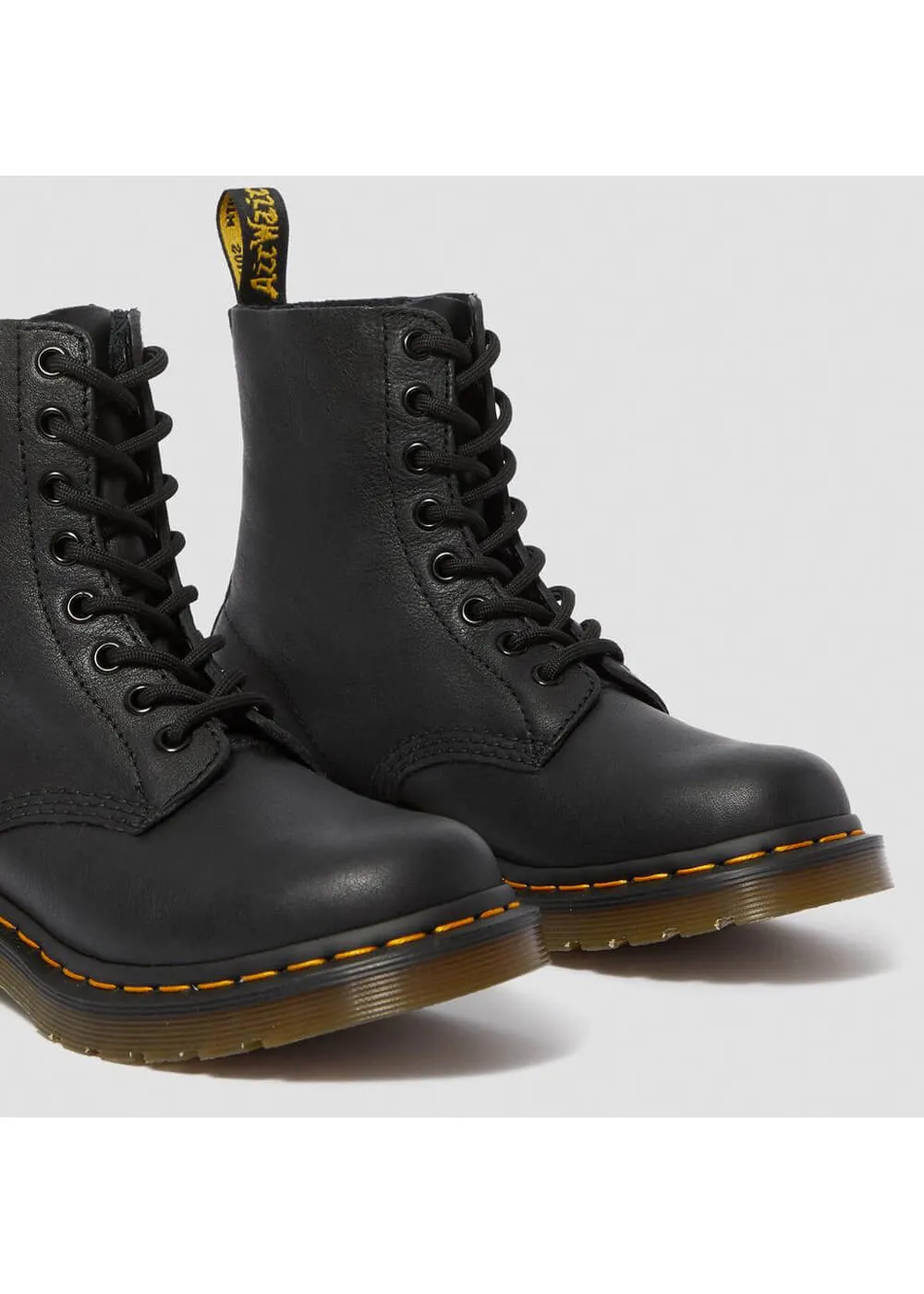 Dr. Martens 1460 Pascal Virginia Soft Leather Boots Black