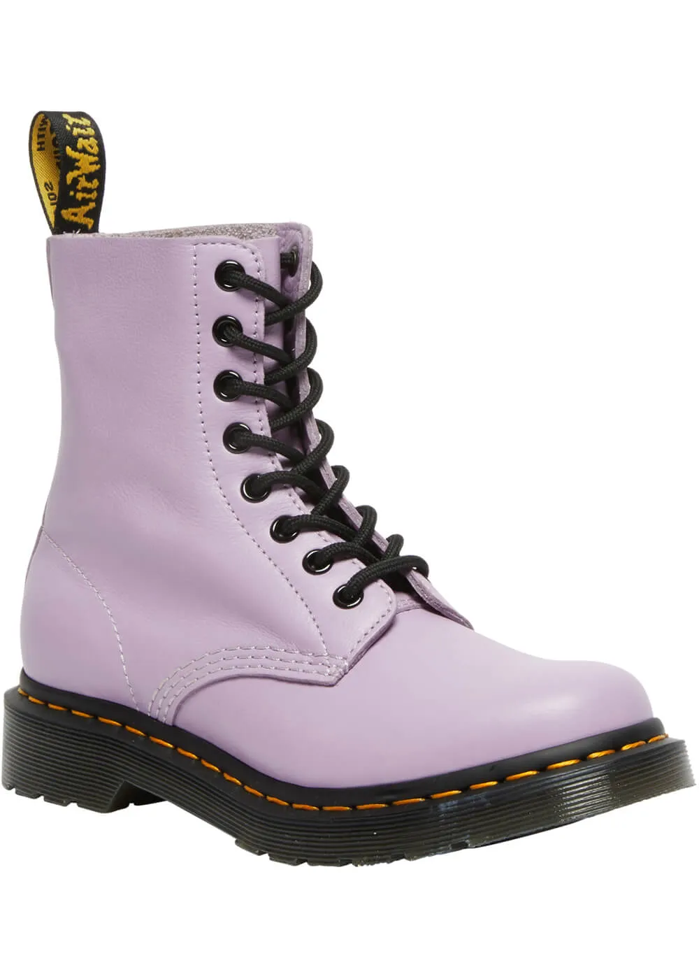 Dr. Martens 1460 Pascal Virginia Soft Leather Boots Lilac