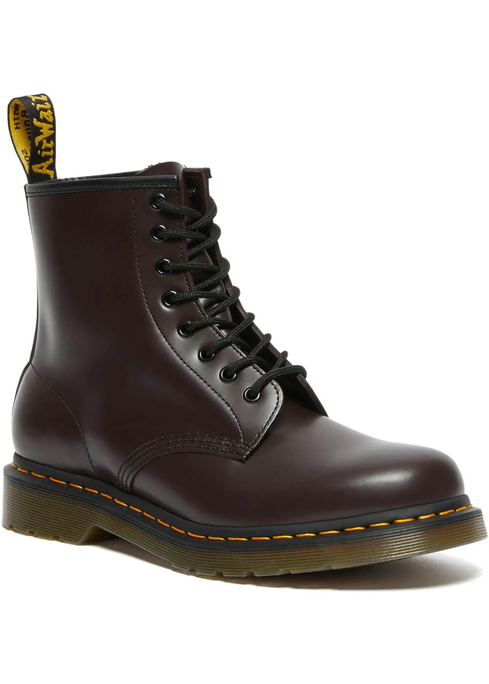 Dr. Martens 1460 Smooth Lace Up Boots Burgundy