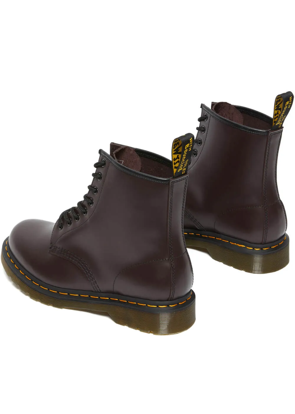 Dr. Martens 1460 Smooth Lace Up Boots Burgundy