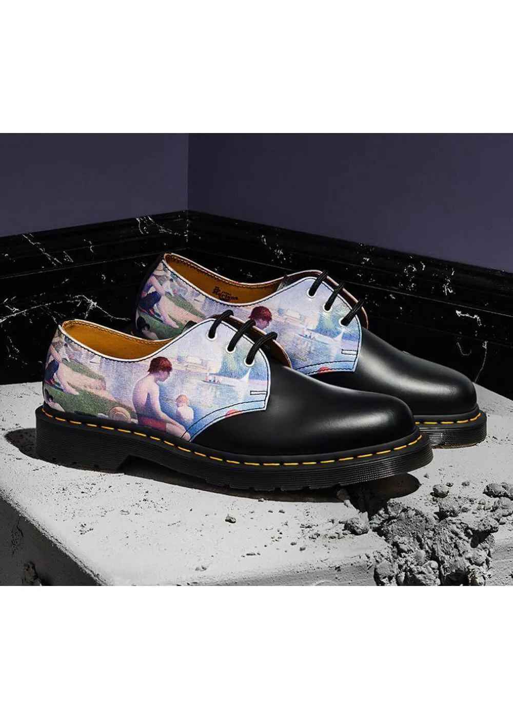 Dr. Martens x National Gallery 1461 Seurat Bathers Shoes Multi