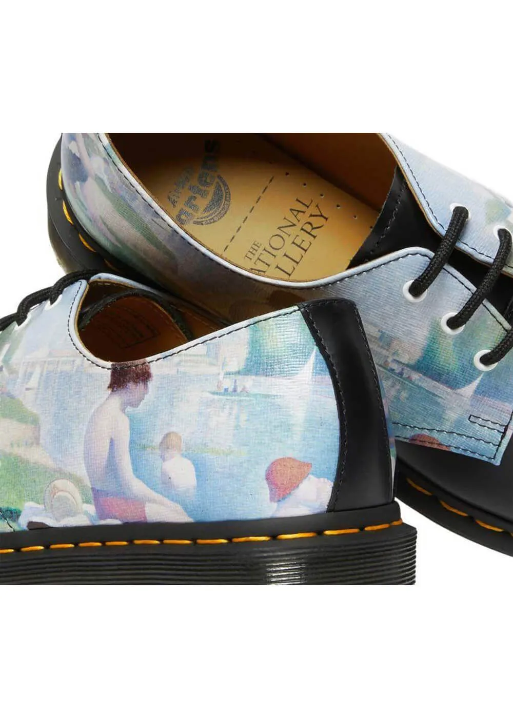 Dr. Martens x National Gallery 1461 Seurat Bathers Shoes Multi