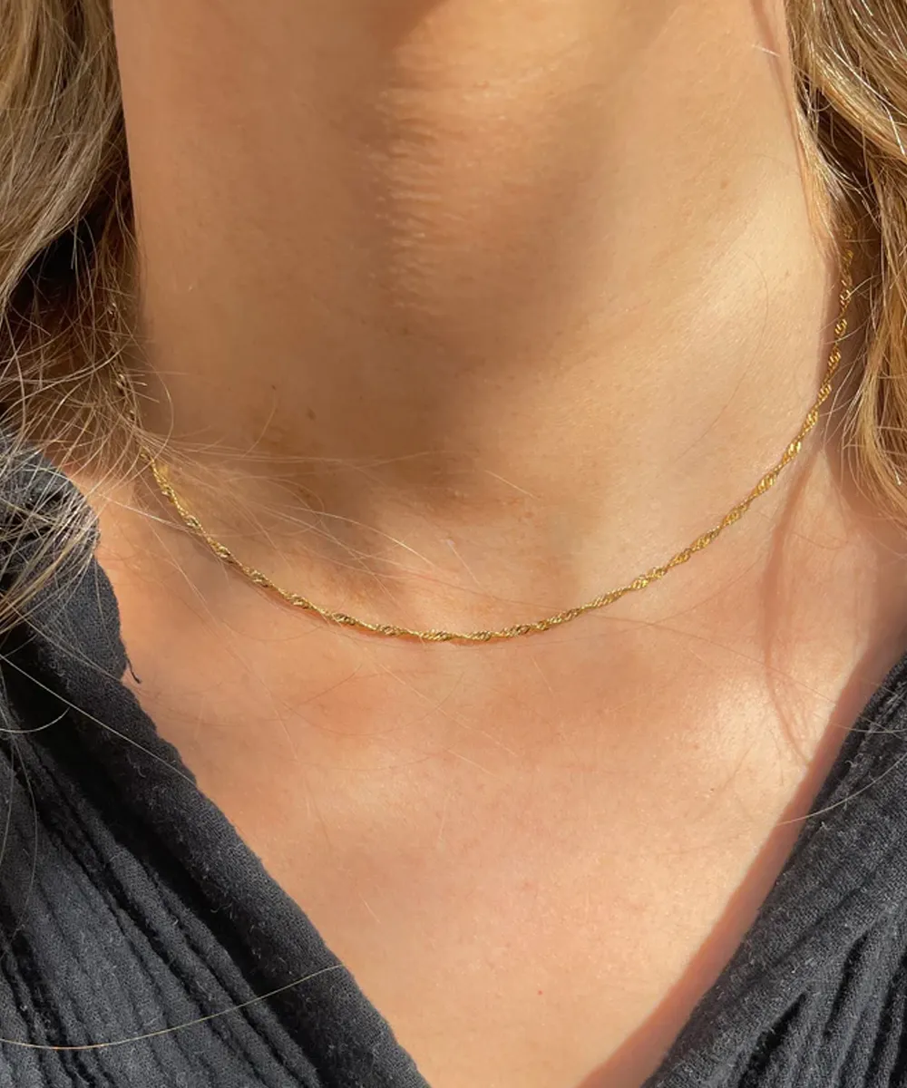 Fallon Necklace - Gold