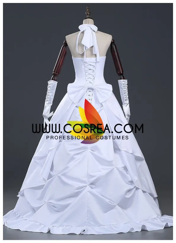 Fate Saber Anniversary Wedding Cosplay Costume