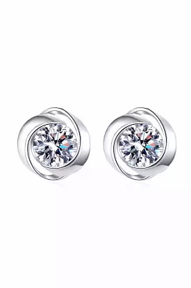 Feeling Fun Moissanite Stud Earrings