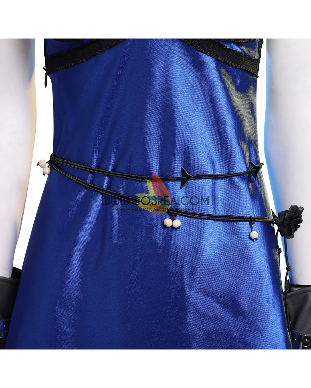 Final Fantasy VII Remake FF7 Remake Tifa HoneyBee Blue Dress Cosplay Costume