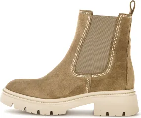 GABOR Camel  Suede Trek Sole Ankle Boot