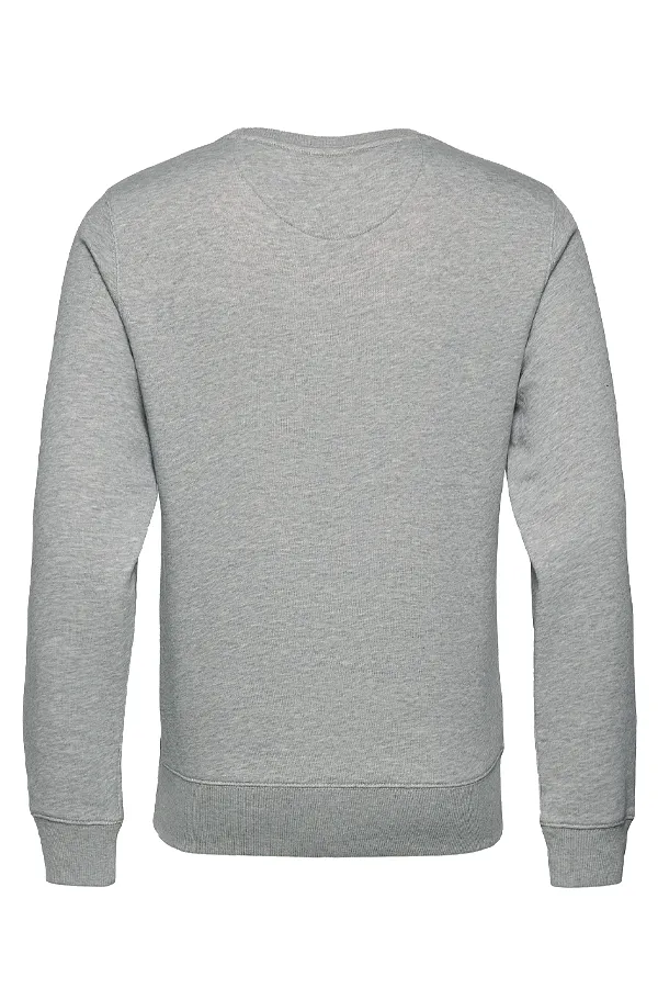 GANT Basic Crew Sweatshirt Grey