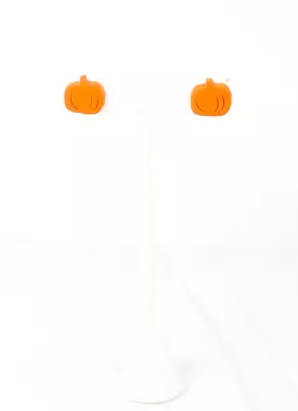 Great Pumpkin Earrings - Orange